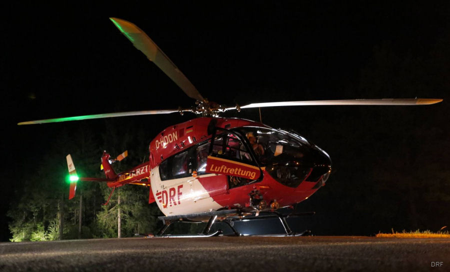 Detailed history and photos of helicopter Eurocopter EC145 Serial 9454 Register 4X-BIX D-HDDN used by DRF Luftrettung DRF Christoph München (DRF) (Christoph Munich) ,Christoph 42 (DRF) Track service timeline and current status.