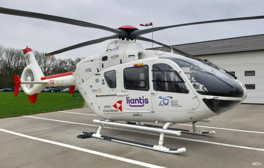 Detailed history and photos of helicopter Eurocopter EC135T1 Serial 0042 Register F-GMTU D-HEUR used by MUG-Heli IMDH ,SAF ,Avinco ,ADAC Luftrettung ADAC Christoph 8 (ADAC) ,Christoph 19 (ADAC) Track service timeline and current status.