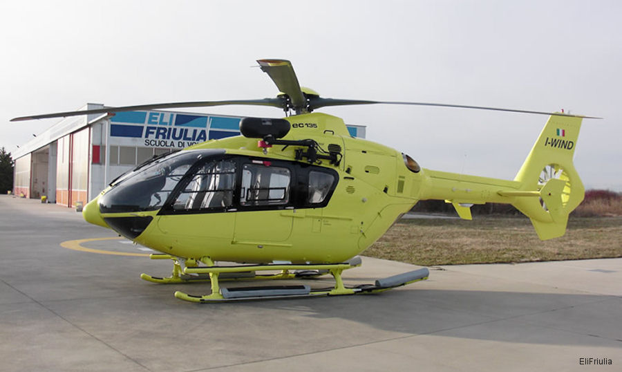 Detailed history and photos of helicopter Eurocopter EC135T2+ Serial 0740 Register N740MH I-WIND D-HAAT D-HECV used by MedSTAR Transport ,Metro Aviation ,EliFriulia ,Eurocopter Deutschland GmbH (Eurocopter Germany) Track service timeline and current status.