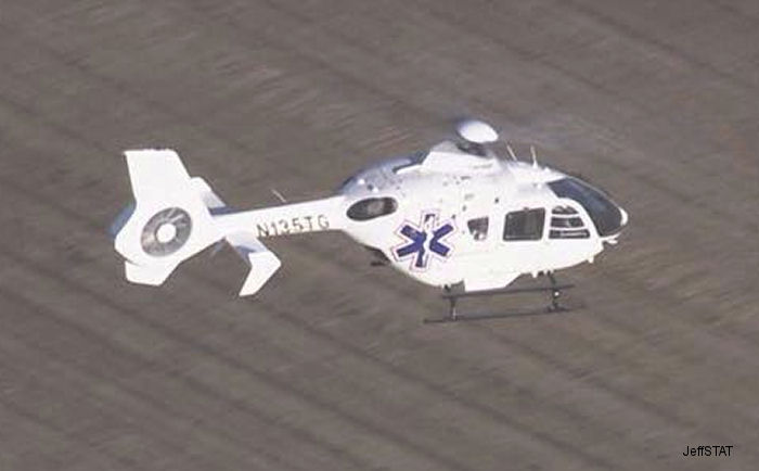 Detailed history and photos of helicopter Eurocopter EC135T2 Serial 0298 Register N135TG N582AE used by JeffSTAT ,TGH (Tampa General Hospital) ,CFS Air ,American Eurocopter (Eurocopter USA) Track service timeline and current status.