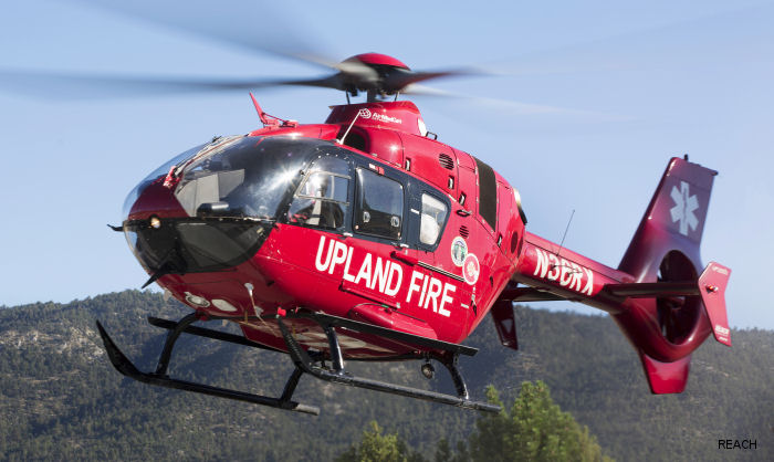 Detailed history and photos of helicopter Eurocopter EC135P2+ Serial 0859 Register N36RX used by REACH Air Medical Track service timeline and current status.