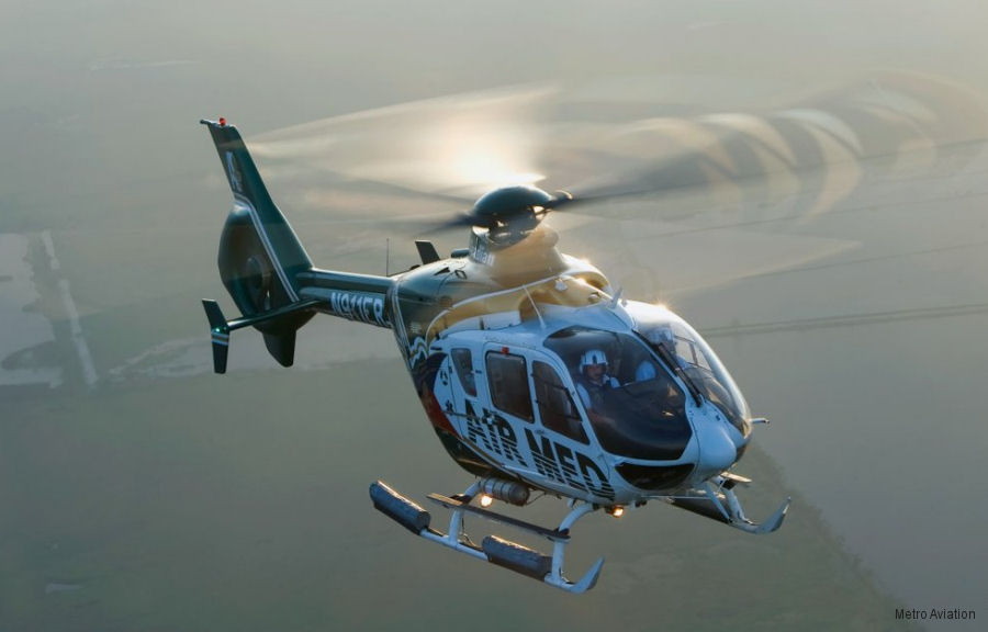 Detailed history and photos of helicopter Eurocopter EC135P2+ Serial 0764 Register N911ER used by Acadian Air Med Track service timeline and current status.