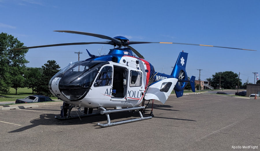 Detailed history and photos of helicopter Eurocopter EC135T1 Serial 0052 Register N892T used by Apollo MedFlight ,Oglala Lakota Air Rescue ,TVPX ,PennSTAR ,STARFlight (Travis County Emergency Services) ,American Eurocopter (Eurocopter USA) Track service timeline and current status.