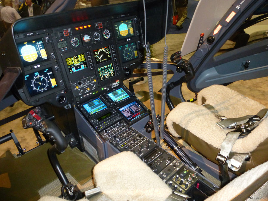 Eurocopter EC145 cockpit