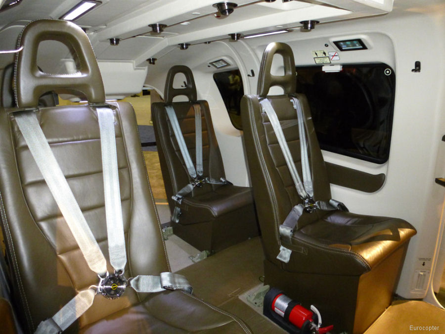 Eurocopter EC145 cabin