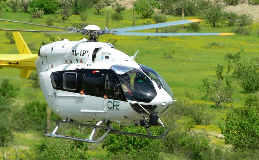 Detailed history and photos of helicopter Eurocopter EC145 Serial 9423 Register OO-NSL G-CJMI XA-UPT used by SAMU SAMU 59 ,NHV (Noordzee Helikopters Vlaanderen) ,Milestone Aviation ,Gobierno de Mexico CFE (Federal Electricity Commission) ,Transportes Aereos Pegaso Track service timeline and current status.