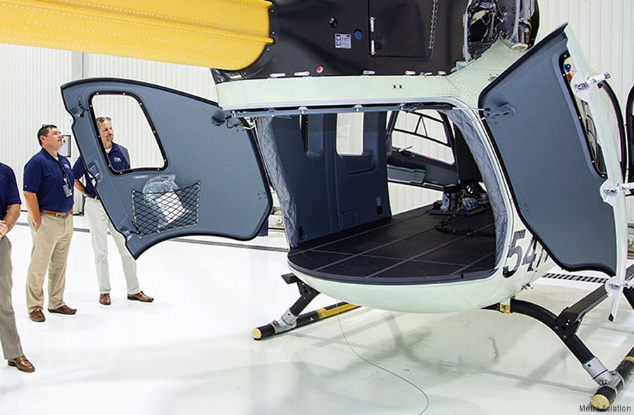 Detailed history and photos of helicopter Airbus EC145e Serial 9827 Register N445DU N547AH used by Duke Life Flight ,Metro Aviation ,Airbus Helicopters Inc (Airbus Helicopters USA) Track service timeline and current status.