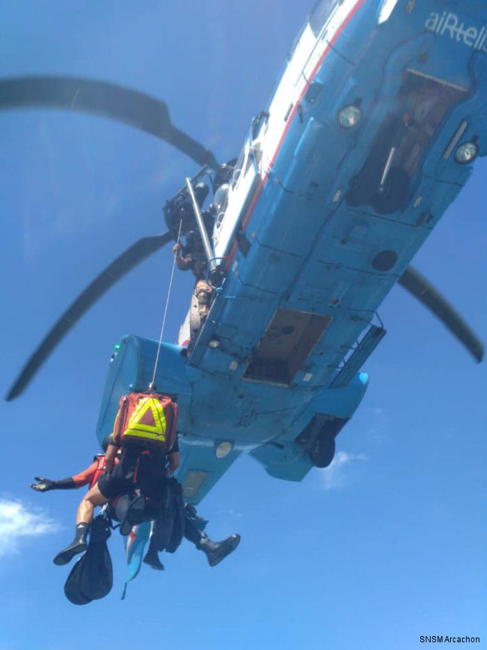 Detailed history and photos of helicopter Eurocopter EC225LP Serial 2824 Register F-HRLI used by Airtelis Track service timeline and current status.