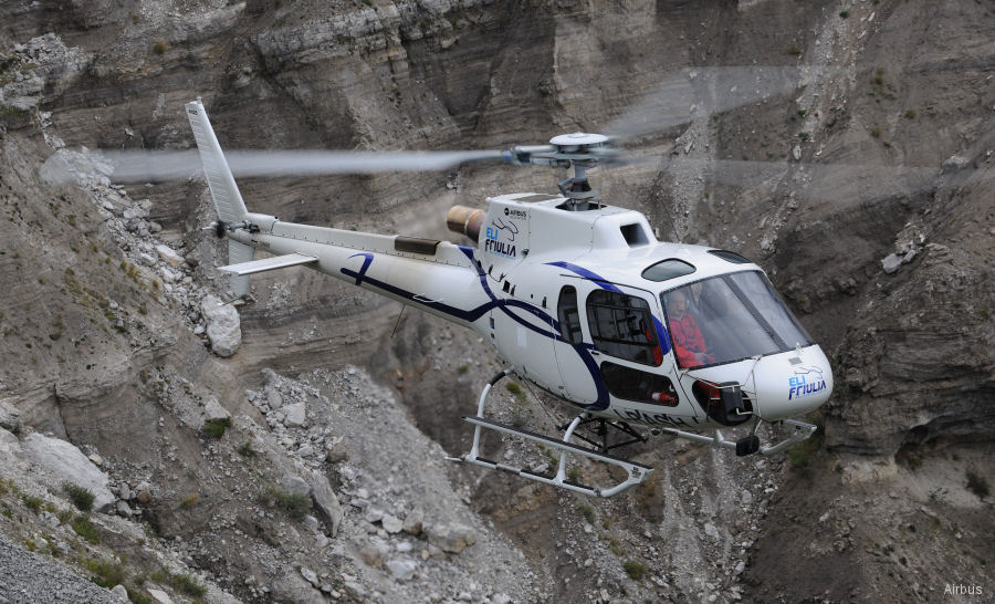 Detailed history and photos of helicopter Airbus H125 Serial 8339 Register I-RASH used by EliFriulia Track service timeline and current status.