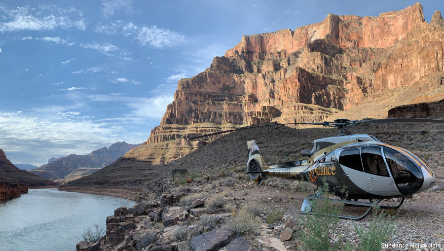 Detailed history and photos of helicopter Airbus H130 Serial 8120 Register N242SH used by Air Methods ,Sundance Helicopters ,Airbus Helicopters Inc (Airbus Helicopters USA) Track service timeline and current status.