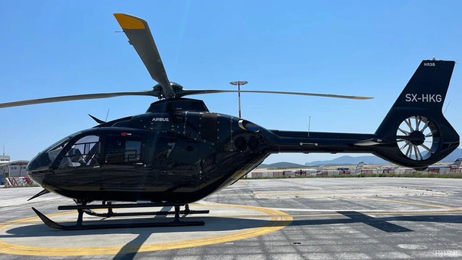 Detailed history and photos of helicopter Airbus H135 / EC135T3H Serial 2097 Register SX-HKG F-WTAI used by HeliStar SA ,Airbus Helicopters France Track service timeline and current status.