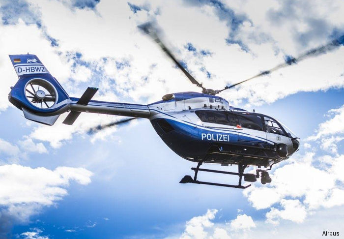 Detailed history and photos of helicopter Airbus H145D2 / EC145T2 Serial 20106 Register D-HBWZ used by Landespolizei (German Local Police) Track service timeline and current status.