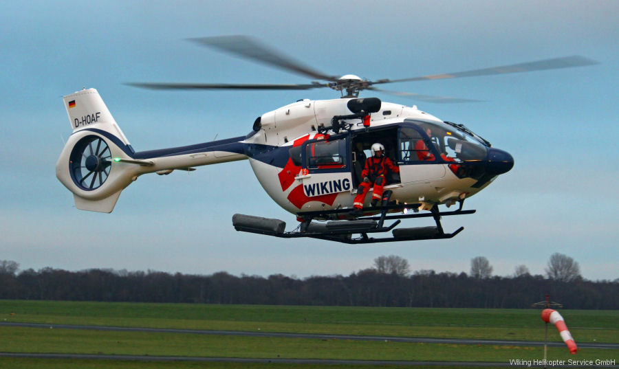 Detailed history and photos of helicopter Airbus H145D2 / EC145T2 Serial 20167 Register D-HOAF used by Wiking Helikopter Service GmbH Track service timeline and current status.