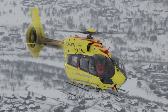Detailed history and photos of helicopter Airbus H145D2 / EC145T2 Serial 20039 Register F-HSIL LN-OOS used by SAMU SAMU 45 ,Babcock France ,Norsk Luftambulanse NLA AS (Norwegian Air Ambulance Foundation) Track service timeline and current status.