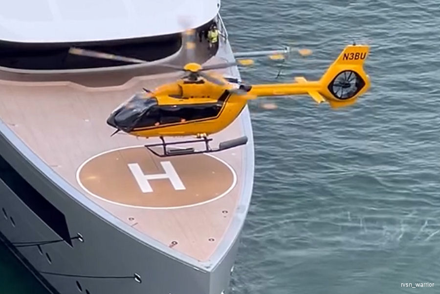 Detailed history and photos of helicopter Airbus H145D3 Serial 21243 Register N3BU used by TVPX ,Airbus Helicopters Inc (Airbus Helicopters USA) Converted to ACH145 Track service timeline and current status.