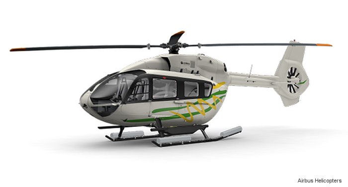 art profile perfil side view H145D2 / EC145T2