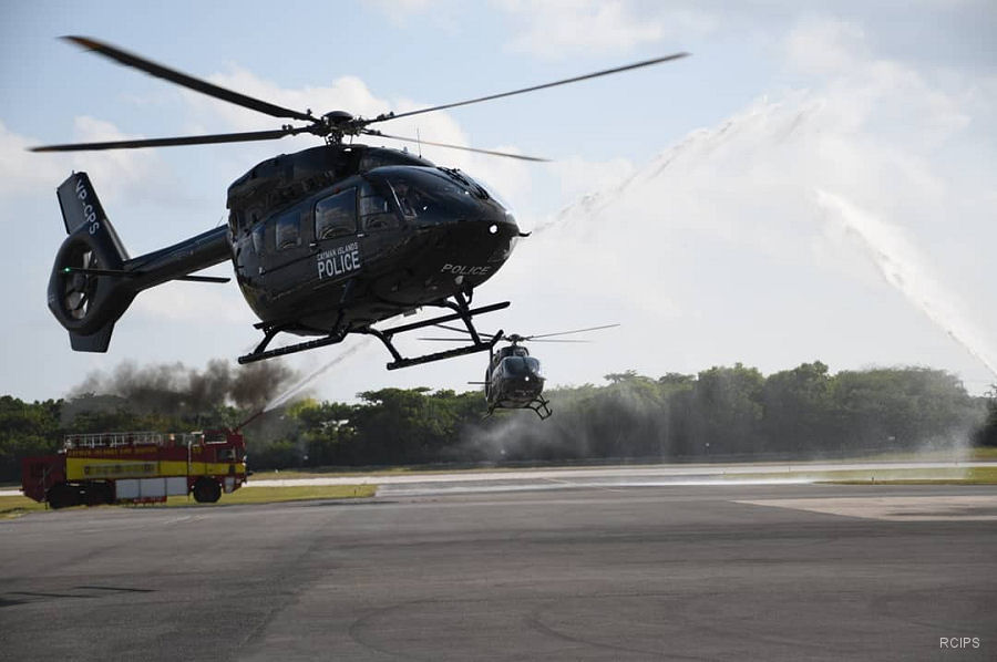 Helicopter Airbus H145D2 / EC145T2 Serial 20241 Register VP-CPS N563AH used by Royal Cayman Islands Police Service RCIPS ,Airbus Helicopters Mexico ,Airbus Helicopters Inc (Airbus Helicopters USA). Aircraft history and location