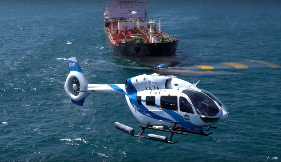 Detailed history and photos of helicopter Airbus H145D2 / EC145T2 Serial 20135 Register ZT-RVP used by Acher Aviation ,Waypoint Leasing Track service timeline and current status.