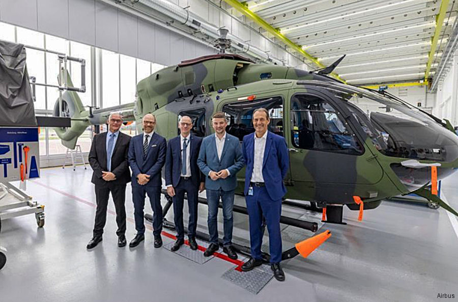 Detailed history and photos of helicopter Airbus H145M / BK117D3M Serial Register used by Heeresflieger (German Army Aviation) Track service timeline and current status.