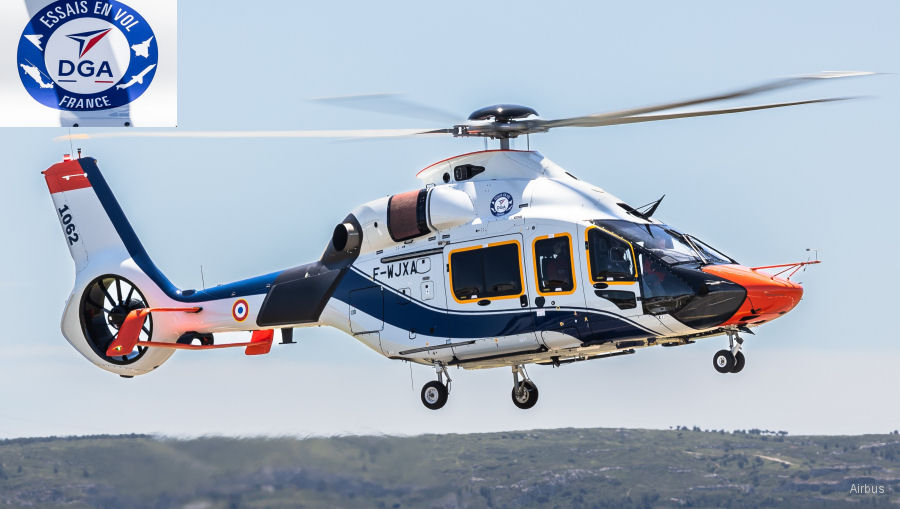 Detailed history and photos of helicopter Airbus H160 Serial 1062 Register F-WJXA used by Airbus Helicopters France Track service timeline and current status.