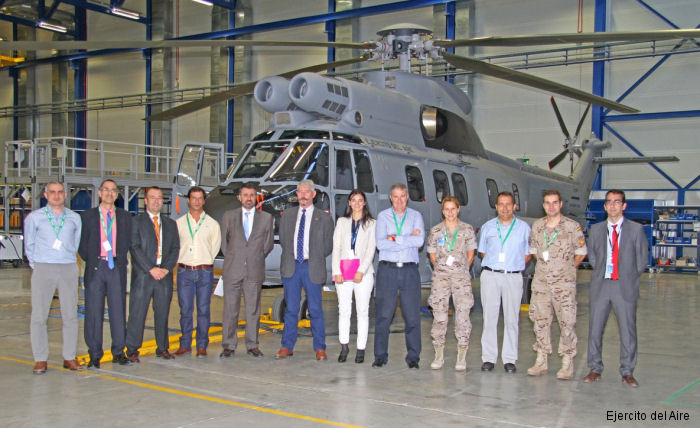 Detailed history and photos of helicopter Airbus H215 Serial 2995 Register HD.21-16 used by Ejercito del Aire y del Espacio EdA (Spanish Air and Space Force) Track service timeline and current status.