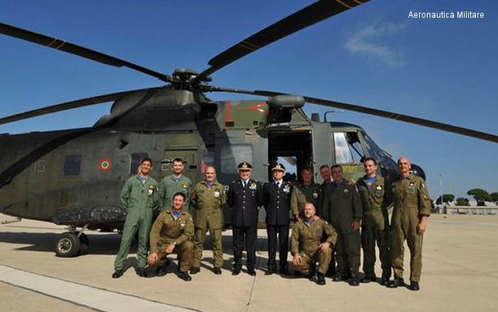 Detailed history and photos of helicopter Agusta AS-61R Serial 6213 Register MM80986 used by Aeronautica Militare Italiana AMI (Italian Air Force) Track service timeline and current status.