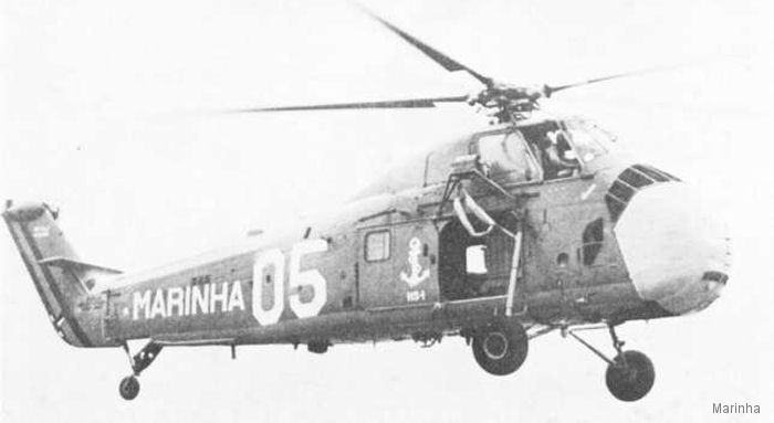 Detailed history and photos of helicopter Sikorsky HSS-1N / SH-34J Seabat Serial 58-1308 Register N-3005 8554 used by Força Aeronaval da Marinha do Brasil (Brazilian Navy) ,Força Aérea Brasileira (Brazilian Air Force) Track service timeline and current status.