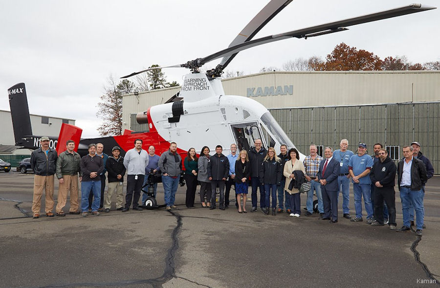 Detailed history and photos of helicopter Kaman K-MAX Serial A94-0050 Register HB-ZVM N1200Q used by Rotex Helicopter AG ,Kaman Track service timeline and current status.