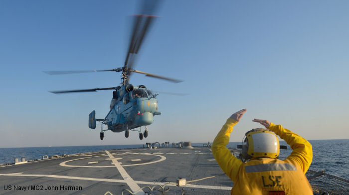 Ukrainian Navy ka-27 Helix