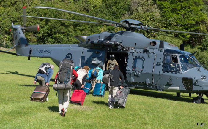 Kaikoura Earthquake relief operations