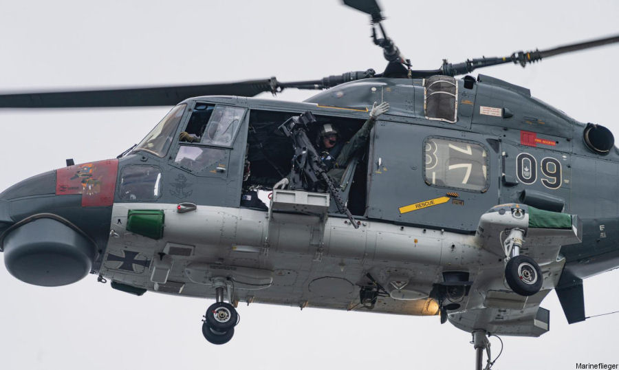 Detailed history and photos of helicopter Westland Super Lynx mk88a Serial 412 Register 83+09 used by Marineflieger (German Navy ) Track service timeline and current status.
