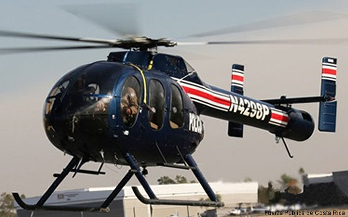 Detailed history and photos of helicopter MD Helicopters MD600N Serial RN081 Register MSP007 N4298P used by Fuerza Publica de Costa Rica (Ministry of Public Security) ,MD Helicopters MDHI Track service timeline and current status.