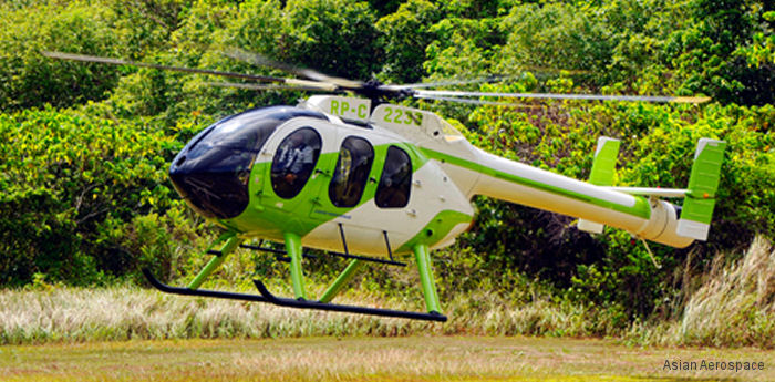 Detailed history and photos of helicopter MD Helicopters MD600N Serial RN080 Register RP-C2233 N4291N used by Asian Aerospace ,MD Helicopters MDHI Track service timeline and current status.