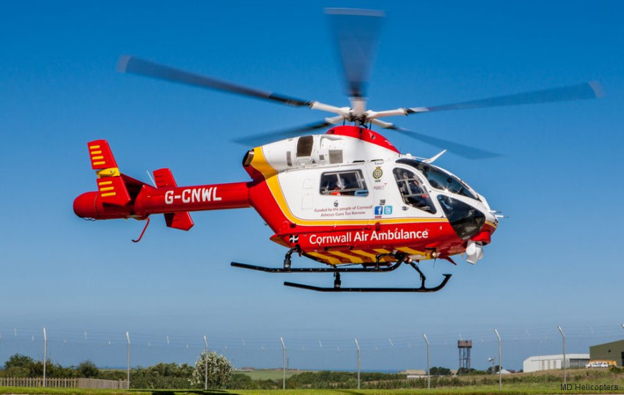 Photos Cornwall Air Ambulance UK Air Ambulances (Cornwall Amb). United Kingdom