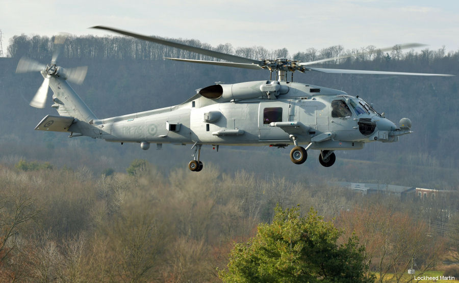 Detailed history and photos of helicopter Sikorsky MH-60R Seahawk Serial Register PN76 used by Elliniko Polemiko Nautiko (Hellenic Navy) Track service timeline and current status.