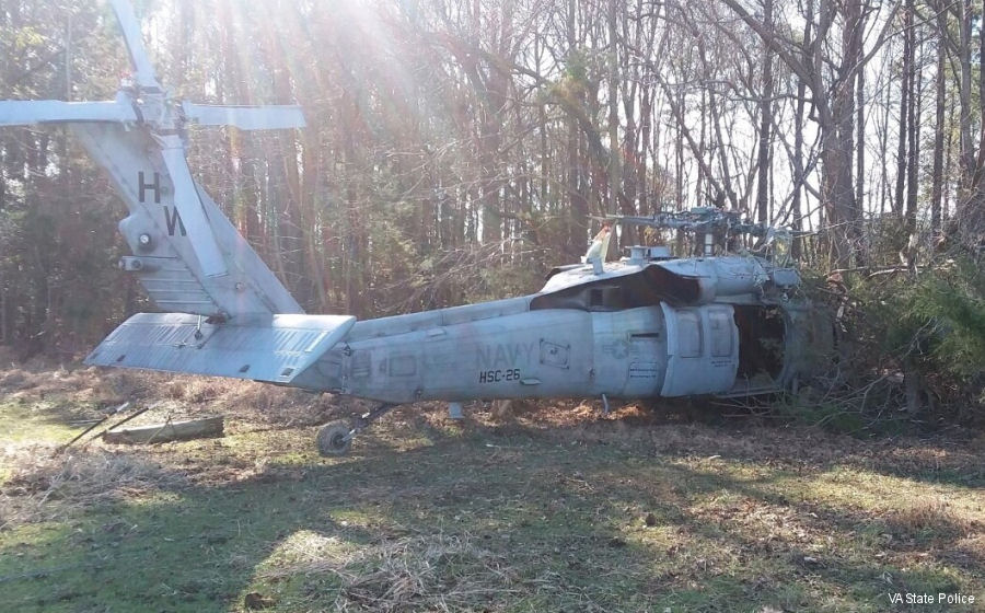Helicopter Sikorsky MH-60S Seahawk Serial unknown Register 167856 used by US Navy USN. Aircraft history and location