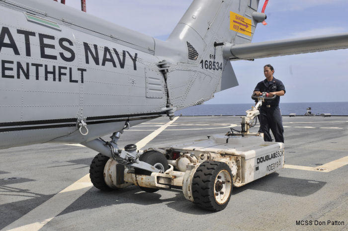 Helicopter Sikorsky MH-60S Seahawk Serial unknown Register 168534 used by US Navy USN. Aircraft history and location