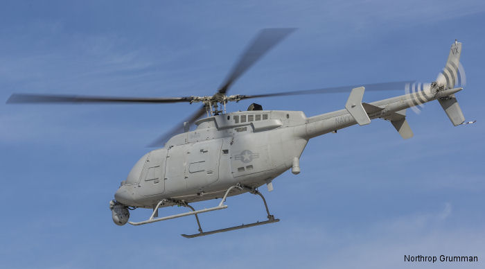 Photos of MQ-8C Fire Scout in United States Naval Aviation helicopter service.