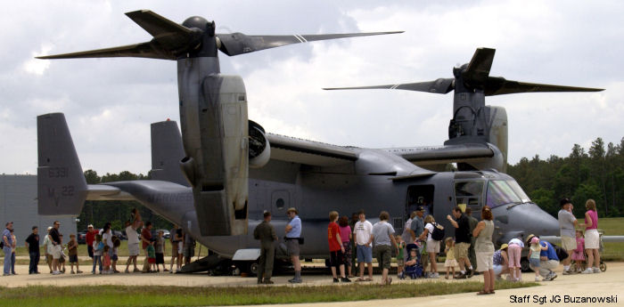 Detailed history and photos of helicopter Bell MV-22B Osprey Serial D0058 Register 166391 used by US Marine Corps USMC Track service timeline and current status.