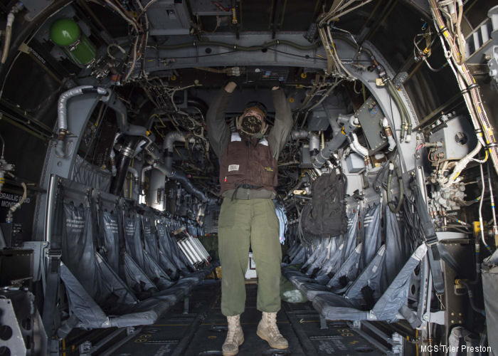 Osprey Aircraft Interior