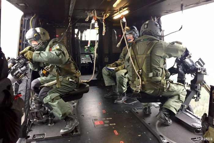 Photos of NH90 TTH in Finnish Army helicopter service.