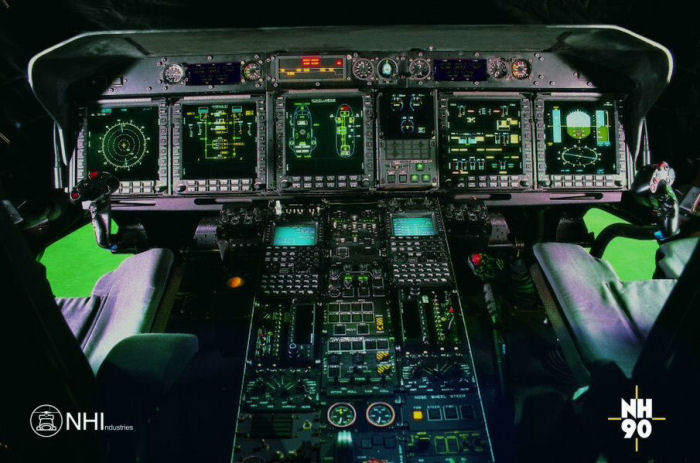 NH Industries NH90 cockpit