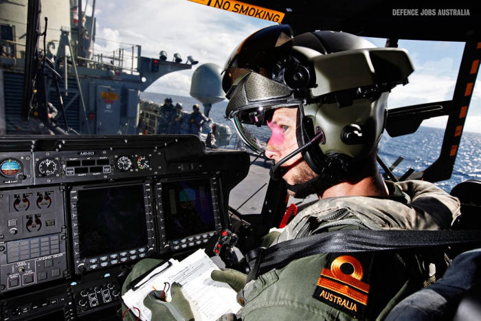 cockpit Photos of MRH90 Taipan in Royal Australian Navy helicopter service.