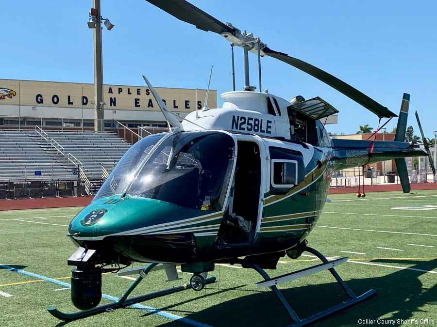 Detailed history and photos of helicopter Bell OH-58A Kiowa Serial 41491 Register N258LE 71-20630 used by Collier County Sheriffs Office ,US Army Aviation Army Track service timeline and current status.