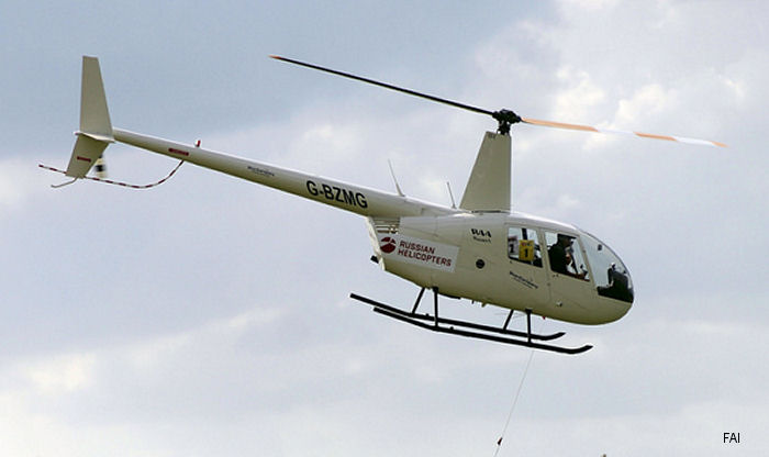 Detailed history and photos of helicopter Robinson R44 Raven Serial 0815 Register G-BZMG Track service timeline and current status.