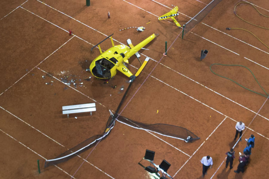 Detailed history and photos of helicopter Robinson R44 Serial 2596 Register LV-JKR Track service timeline and current status.