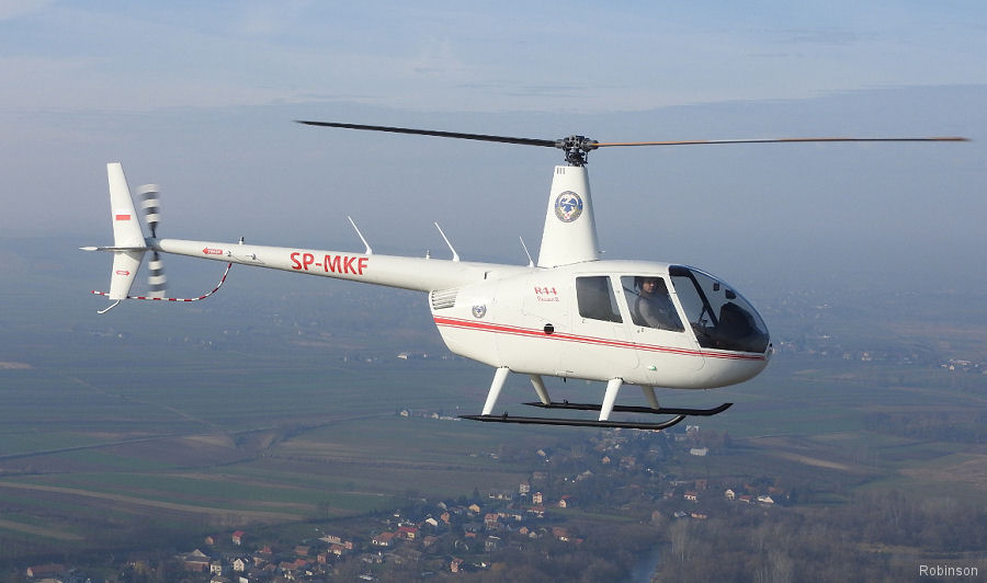 Detailed history and photos of helicopter Robinson R44 Raven II Serial Register SP-MKF used by Siły Powietrzne Rzeczypospolitej Polskiej (Polish Air Force) Track service timeline and current status.