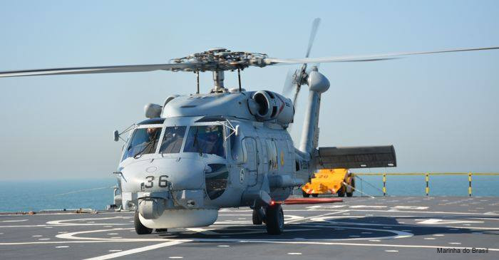 Helicopter Sikorsky S-70B Serial  Register N-3036 used by Força Aeronaval da Marinha do Brasil (Brazilian Navy). Aircraft history and location