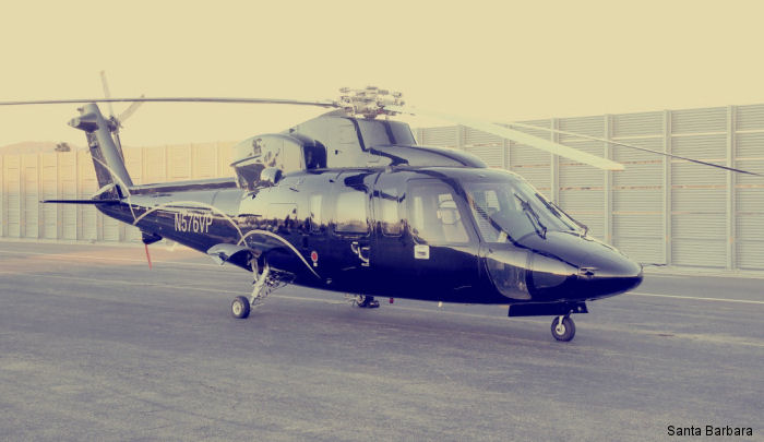 Detailed history and photos of helicopter Sikorsky S-76A Serial 760040 Register N576VP G-BURS G-OHTL used by Capital Air Services Ltd ,PremiAir Aviation Services ,Hanson plc Group Track service timeline and current status.