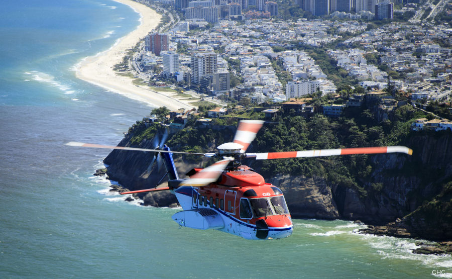 Detailed history and photos of helicopter Sikorsky S-92A Serial 92-0141 Register PR-BGB C-GJMY N1004C used by Omni Taxi Aereo OTA ,CHC do Brasil BHS (BHS Taxi Aereo) ,CHC (Canadian Helicopter Corporation) ,Sikorsky Helicopters Track service timeline and current status.